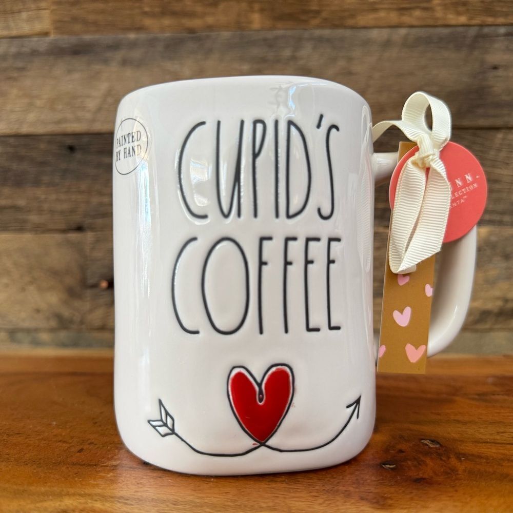 NEW Rae Dunn CUPID’S COFFEE Valentine’s Day Mug